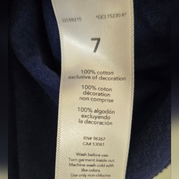 Floral Girls Top OshKosh Size 7 - Picture 5 of 5